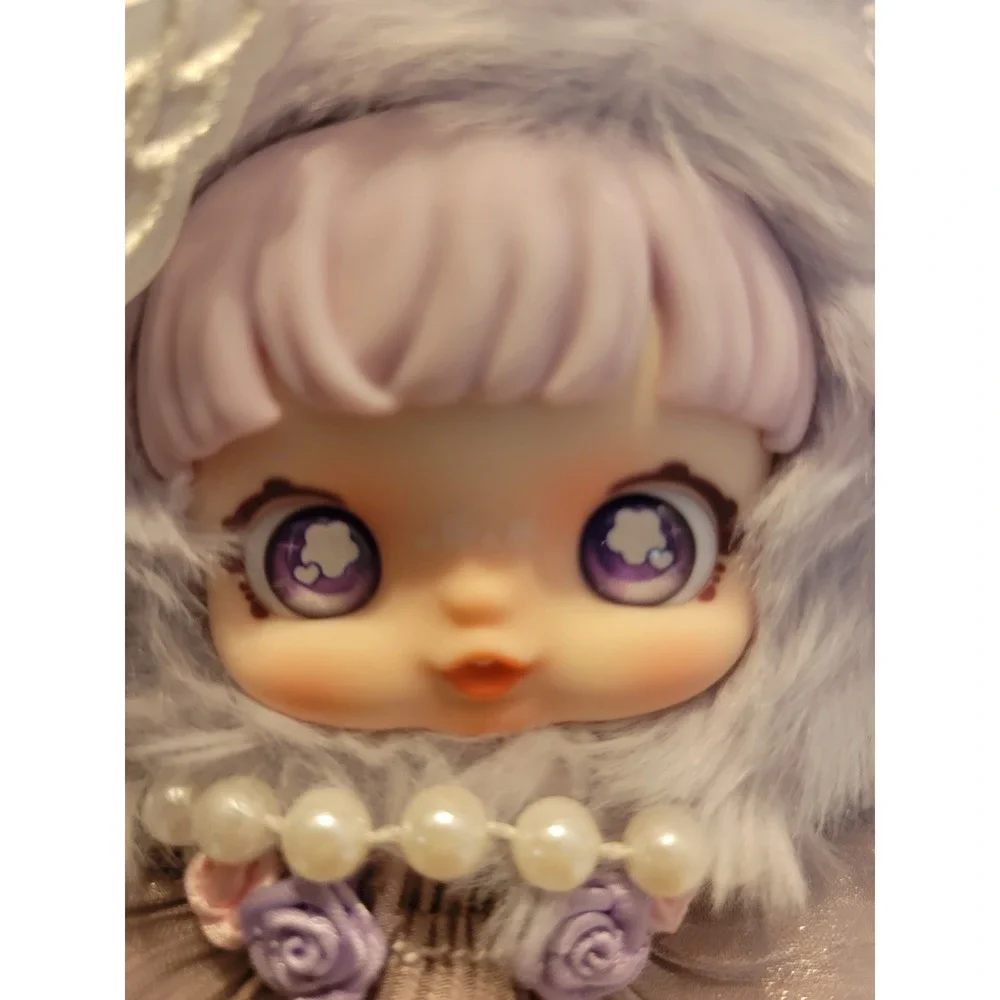 NEW Yomy Rose Nocturne Balmy Confirmed Purple Glass Plush Figure Open Box USA